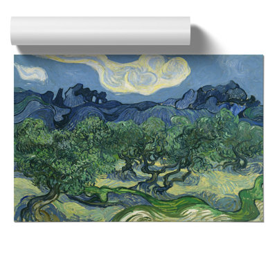 The Olive Trees by Vincent Van Gogh - No Frame Painting