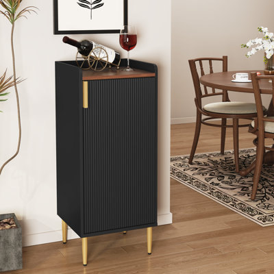 Petite armoire à boissons 38 po avec porte-bouteilles et porte-verres 38 po