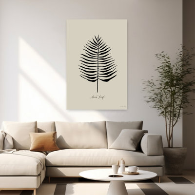 Palmier abstrait Palm Coastal Art