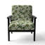 Fauteuil rembourré d'appoint tropical D-237066046