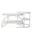 Oval & Round Nesting Coffee Tables (80+52Cm), High-Low Marble Effect Duo With 4-Tier Storage-1166876306