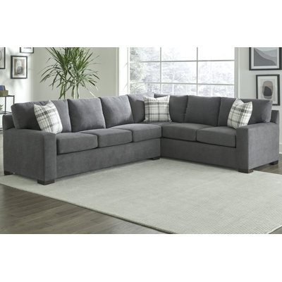 Anniebell Upholstered L-Shaped Sectional Right Hand Facing