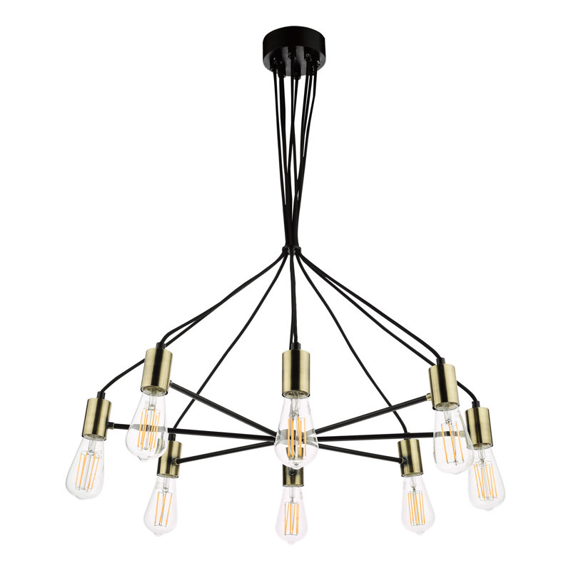 Azair 8 - Light Black Pendant