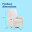 Fauteuil inclinable électrique pivotant Bellwood-111124730