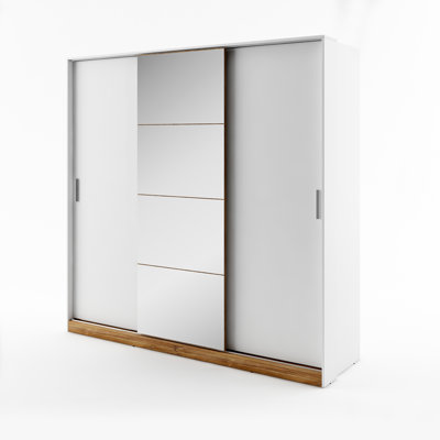 Beklabito 3 Door Manufactured Wood Wardrobe