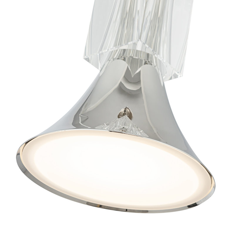 Floe 1 - Light LED Pendant, Polished Nickel, Silver