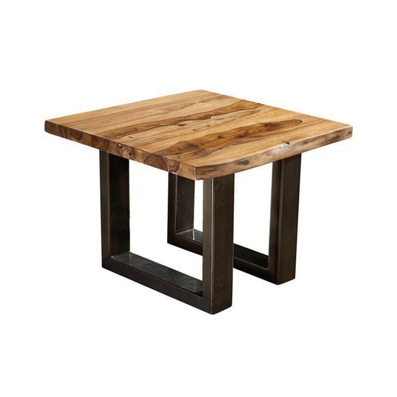 Sled Coffee Table, Brown, 45cm H x 60cm W x 60cm D