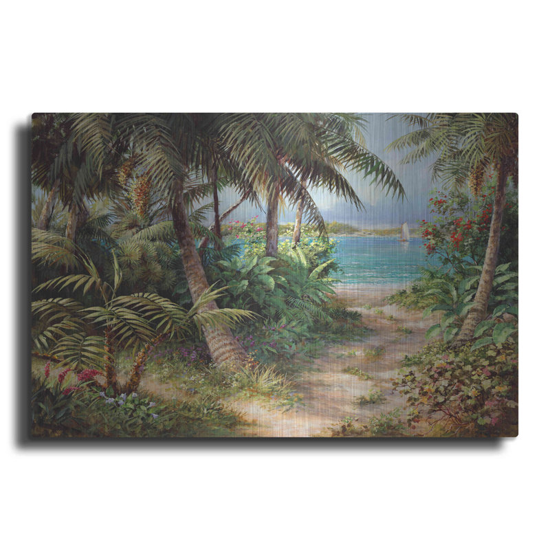 «Bahama Sail» par Art Fronckowiak - reproduction d'art non encadrée, H 24 po x l 16 po x P 0,13 po