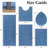 5 Piece Soft Absorbent Microfiber Bath Rug Set With Non-Slip Backing-2065653497