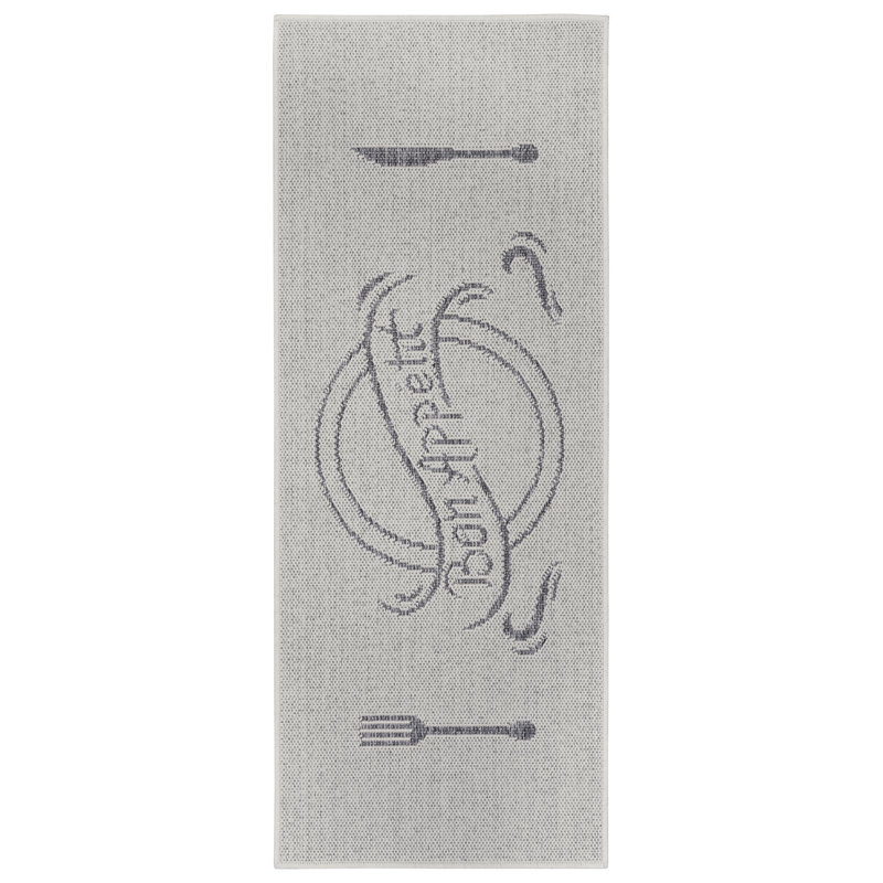 Bon Appetit Cream Rug, Runner 62 x 150 cm