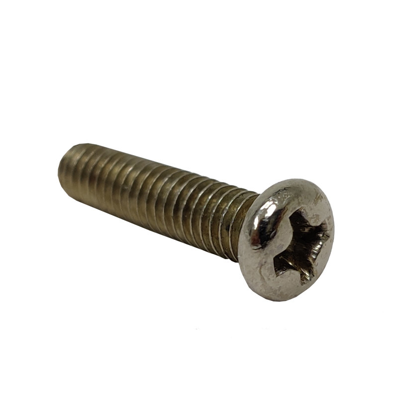Vis à tête ronde FixtureDisplays® M4 x 15 mm, pas de 0,70 mm, 20PK 15166