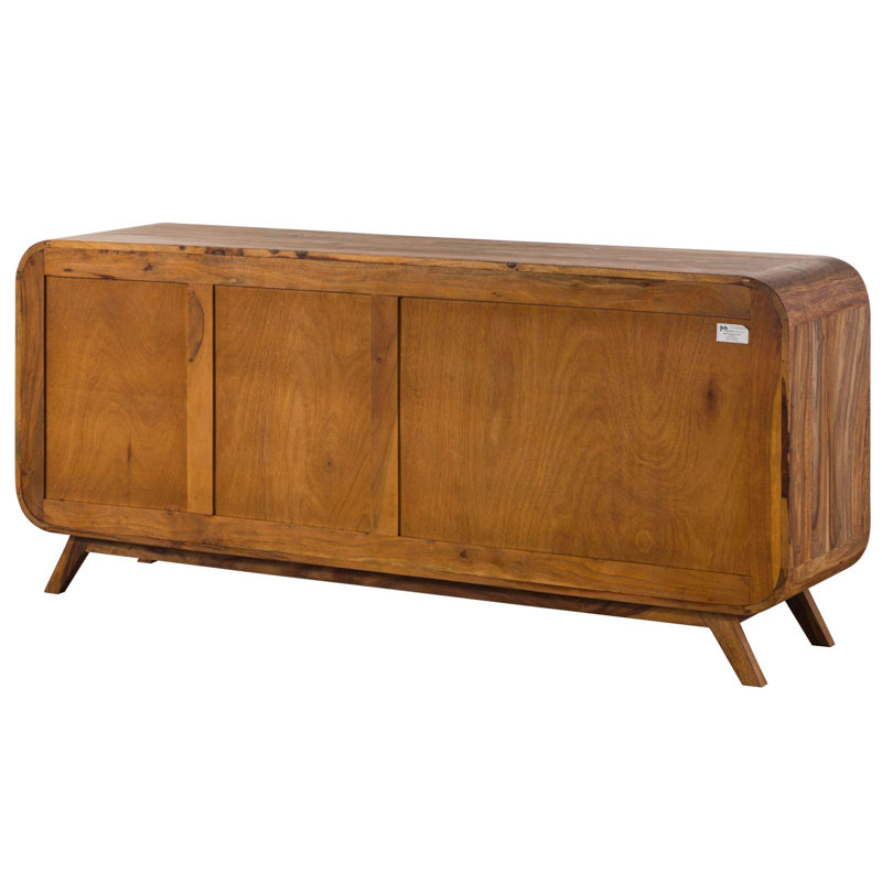 173cm Solid Wood Sideboard, Tan