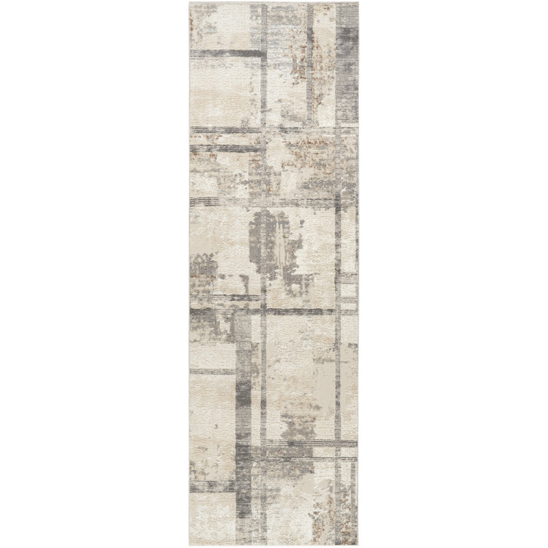 Zuckerman Abstract Area Rug, Runner 66 x 229cm