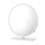 Miroir de maquillage Monarch Pro Light, miroir de table rond lumineux avec base rectangulaire robuste-98057675-112957051