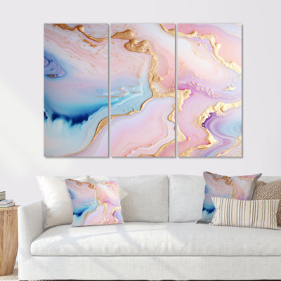 Alaya - Marble Wall Art Print Set