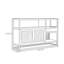 Buffet multifonctionnel en bois massif