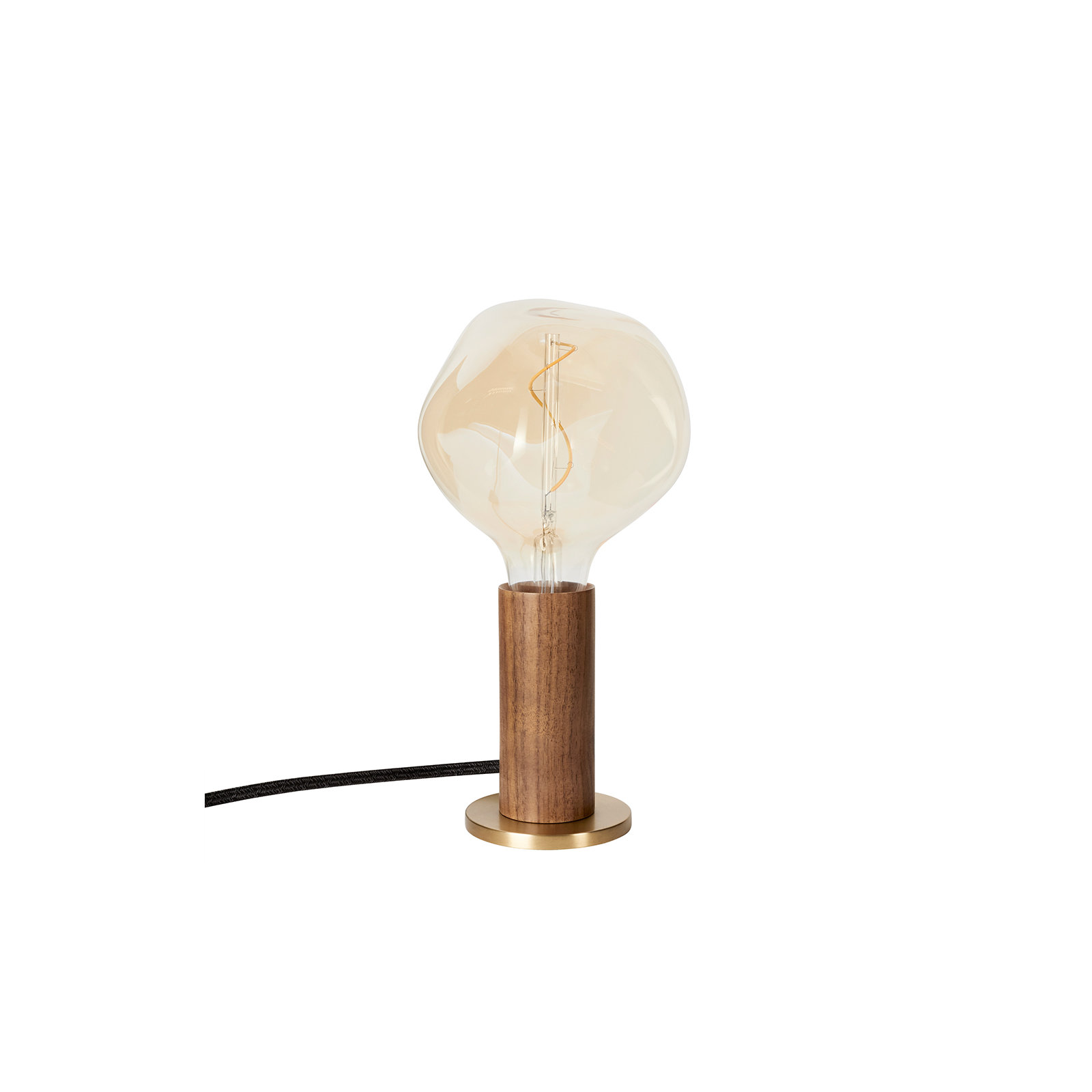 Knuckle Novelty Lamp, Walnut