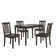 Alexa-Mae 4 - Person Solid Wood Top Four Leg Dining Set