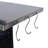 54.33" Farmhouse Rolling Outdoor Kitchen Cart, Solid Wood Frame With Stainless Steel Top, Spice Rack, Towel Rack, Lockable Wheels & Multi-Functional Storage For Patio, Backyard BBQ & Kitchen-767765587