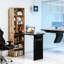Bureau de bureau convertible pliable