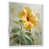White Floater Framed