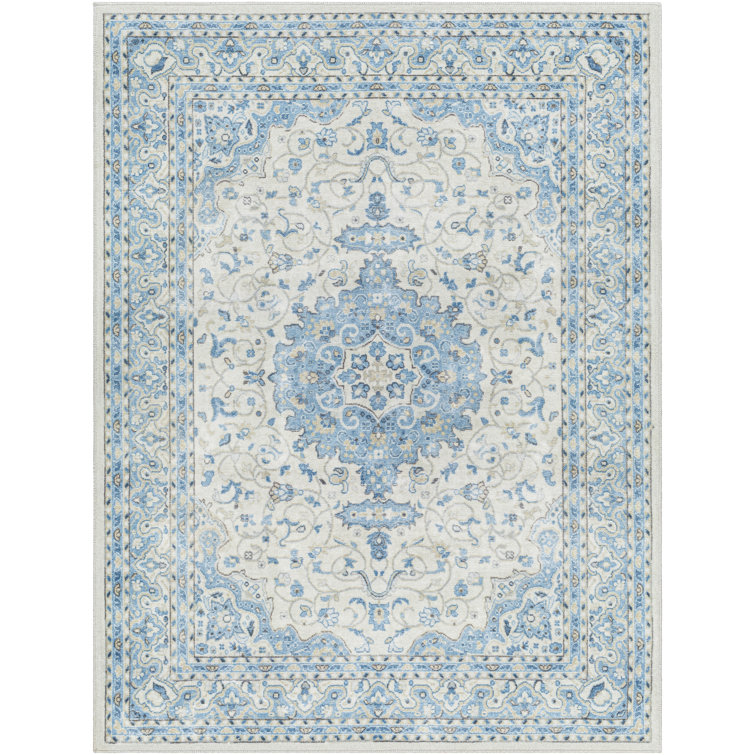 Drust Light Grey Machine Washable Area Rug