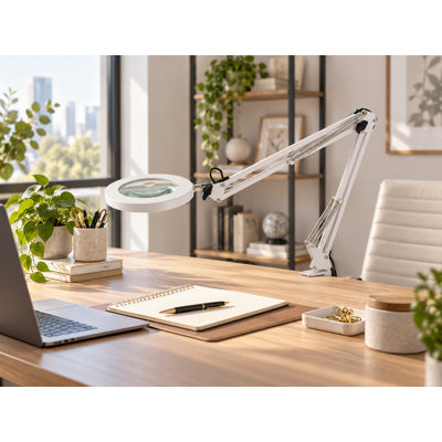 Adley Metal Clip On Lamp