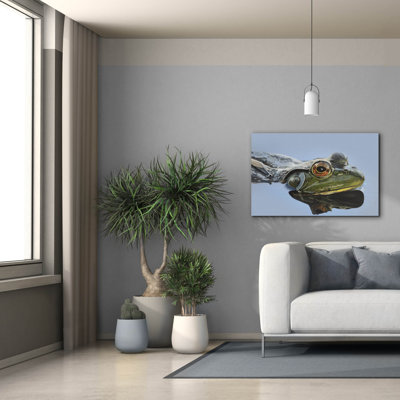 Epic Graffiti 'Bullfrog'  by Jim Brune Canvas Wall Art, 40" x 26"