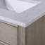 Chestnut 60" Carrara White Marble Countertop Bath Vanity with Mirror-770716651