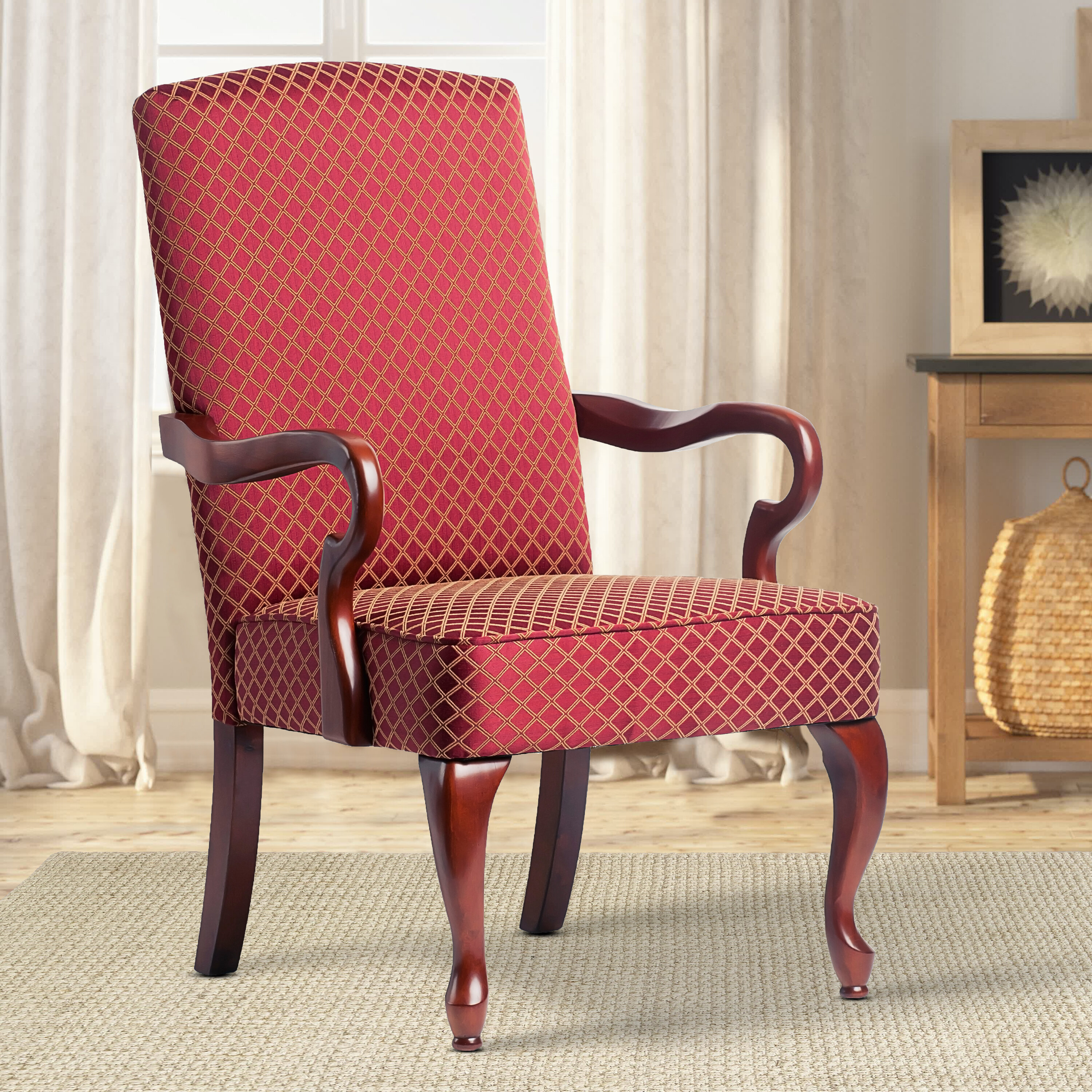 Charlton vintage discount upholstered side chair