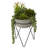 36cm Faux Succulent Plant in Stone Planter