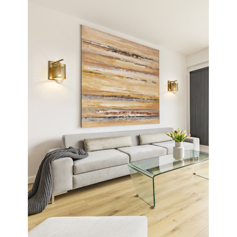 Wallchiere, Rubbed Brass