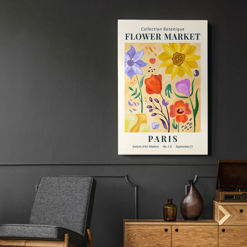 Impression sur toile encadrée, H 13 po x l 9 po