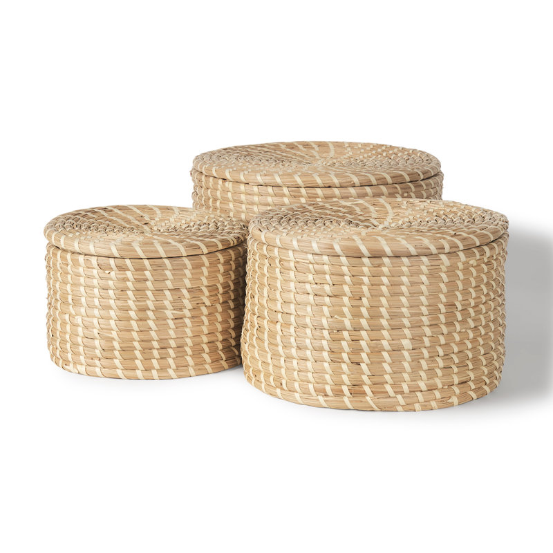 Ensemble de bacs de rangement Kailini Rosecliff Heights