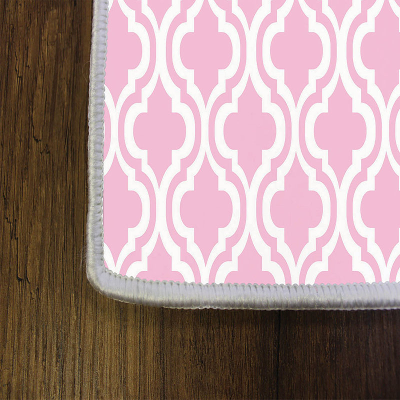 Stylish Hall Carpet (3.3 x 6.6 ft), 100% Polyester, 0.3 in Pile Height | Antibacterial, Non-Slip PVC Felt Dot Underside | Machine Washable, 3D Digital Print, Durable & Easy to Clean | Perfect for Entryway & Living Areas
