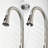 Brushed Nickel Pull-Down Kitchen Faucet - Single Hole Deck Mount With Stainless Steel Sprayer & Single Handle Control​