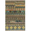 Tapis décoratif rétro multicolore-110019704