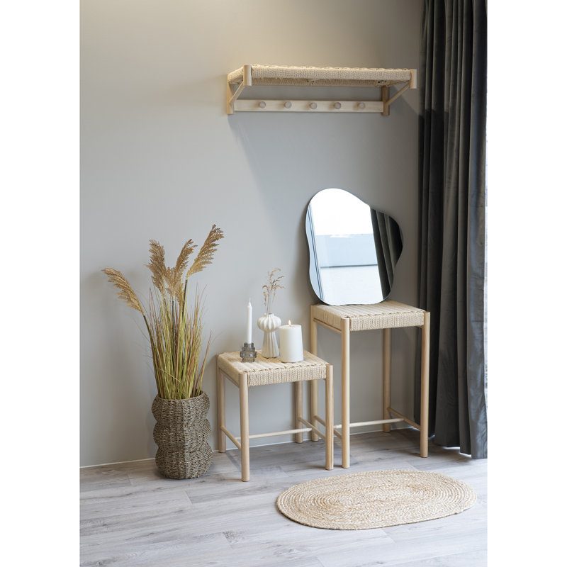 Sirstins Solid Wood Accent Stool