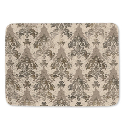 Coatney Microfiber / Microsuede Non-Slip Bath Mat