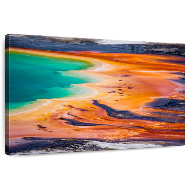 Alvord Grand Prismatic Spring Wyoming, H 16 po x l 24 po