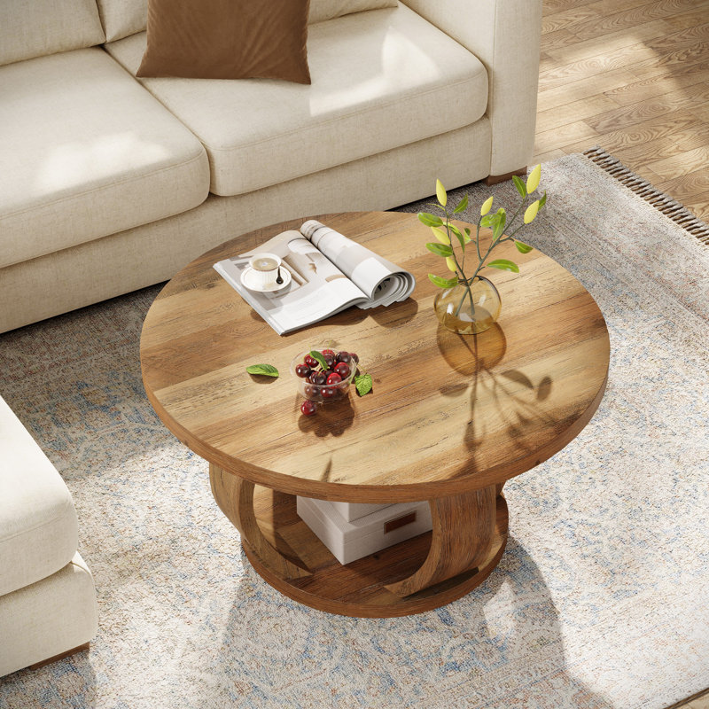 Pedestal Coffee Table