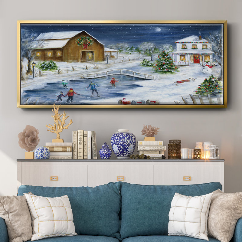 Winter Wonderland- Framed Canvas