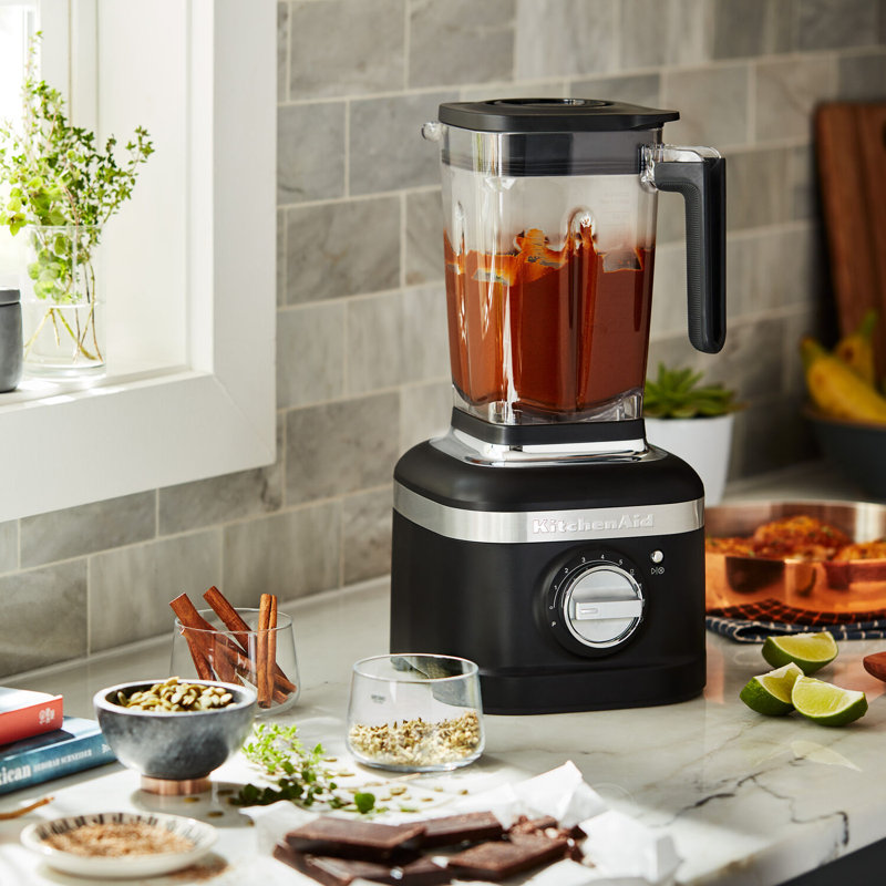 KitchenAid® K400 Variable Speed Blender with Tamper, Black Matte