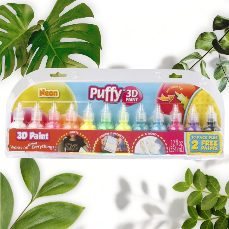 3D Neon Paint Kit 12 Colors