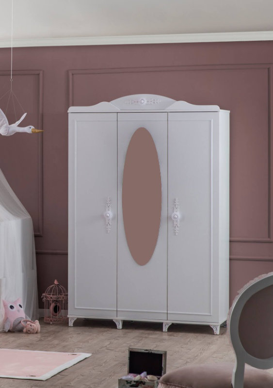 Daquanda 52.76 in. Wide Kids Armoire