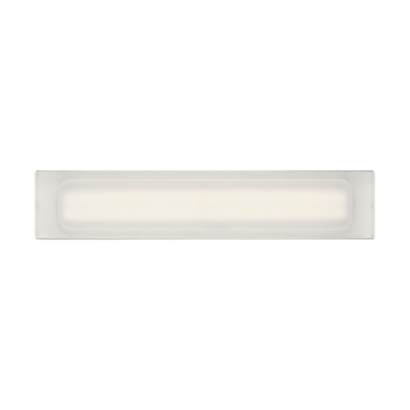 Milley 1 - Light LED Flush Mounted Sconce, Polished Nickel