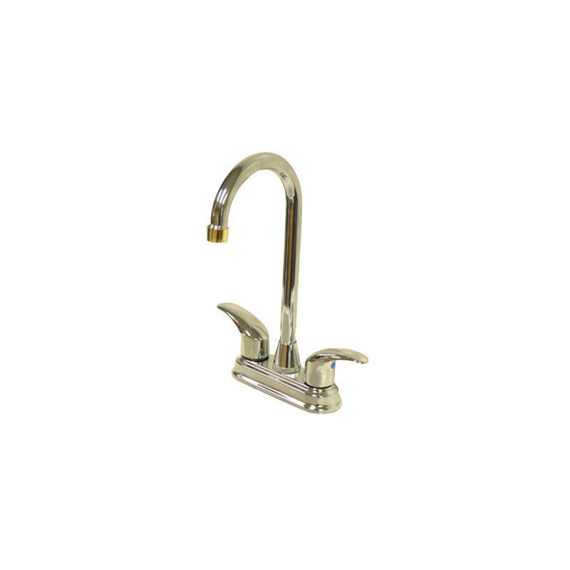 Daytona Hot & Cold Water Dispenser, Satin Nickel/Polished Chrome