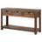 Nature 140cm Solid Wood Console Table