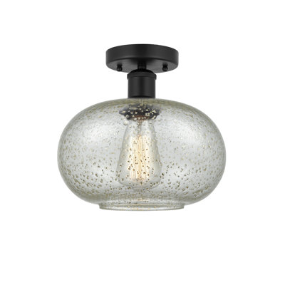 Bobtown Glass Semi Flush Mount