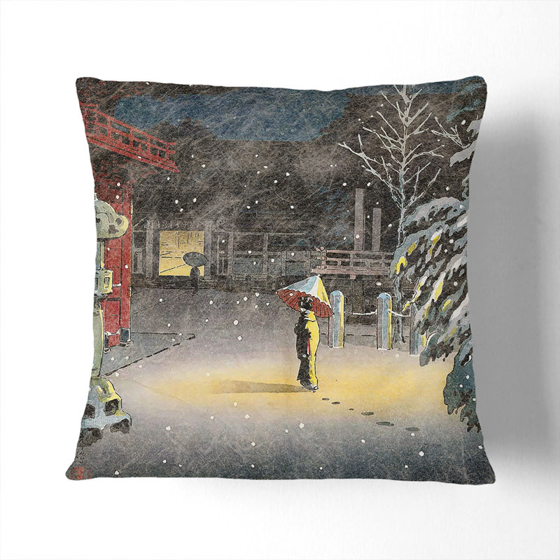 Square Throw Cushion, 55cm H x 55cm W x 20cm D